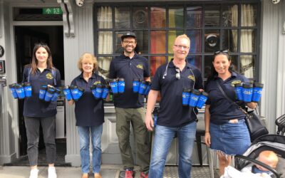 92 Volunteers Unite With Only A Pavement Away To Fill Water Flasks For Vulnerable Communities