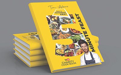 Only A pavement Away calls for funding to publish Tom Aikens Charity Cookery Cookbook